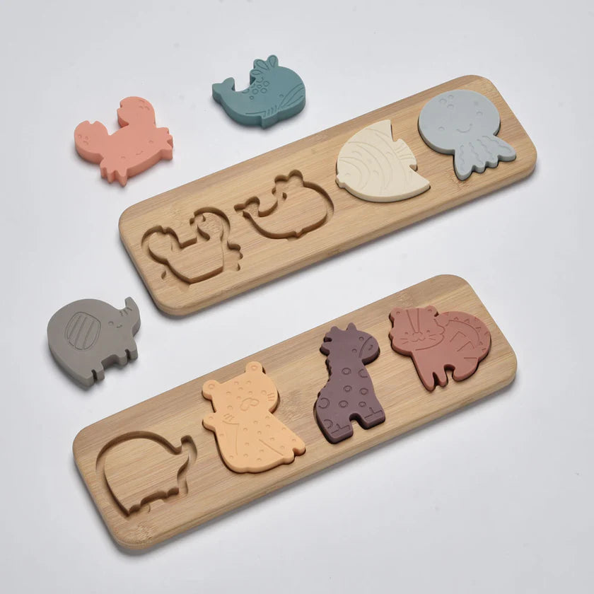 Shape Matching Safari Puzzle