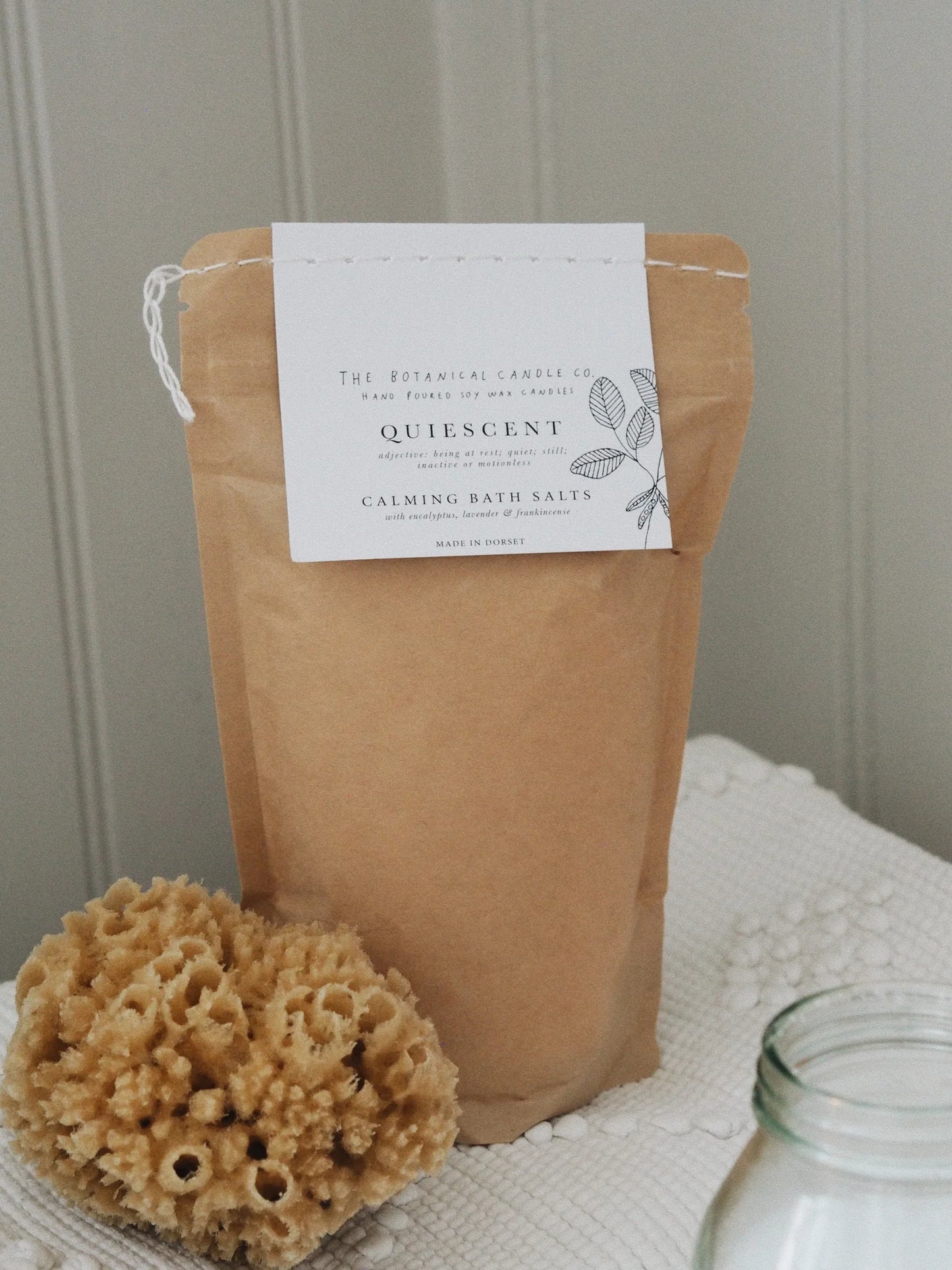 Quiescent Calming bath scents