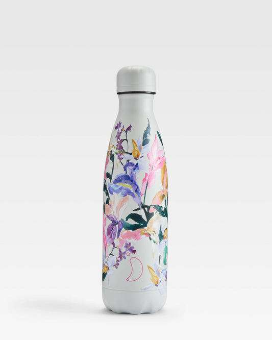 Chilly's Reusable Water Bottle 500ml, Floral Grandiflora