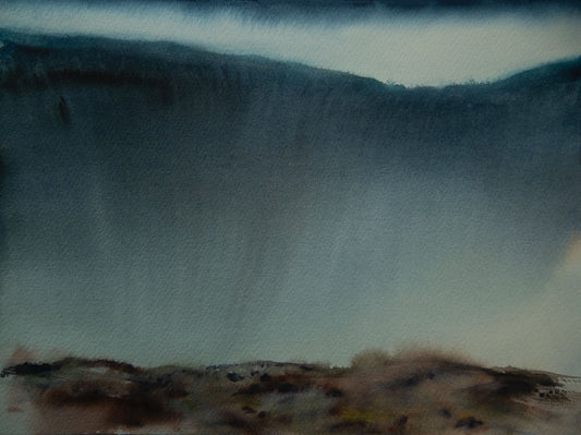 Dave Thomas Original Watercolours - “FALL” A2 card mounted