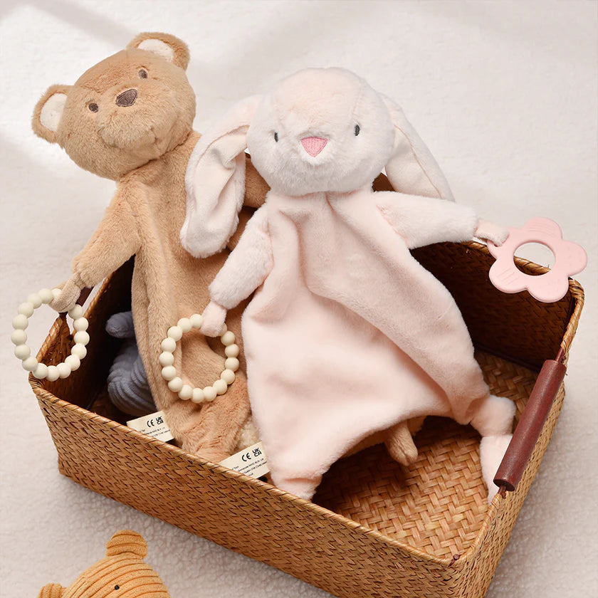 Bear Comforter with Silicone Ring