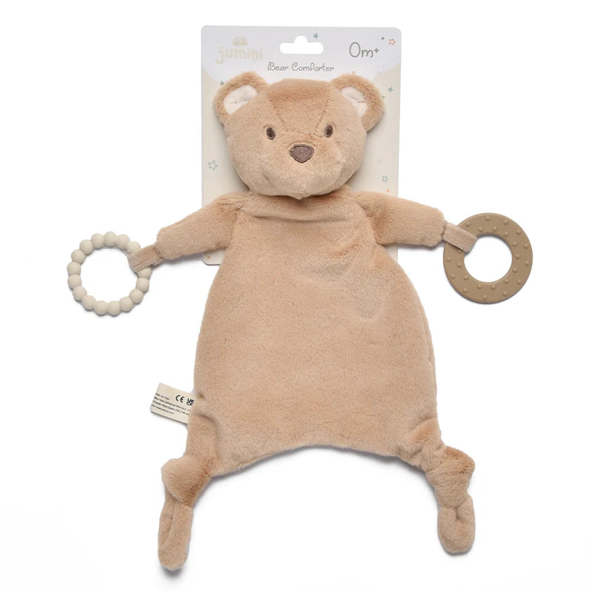 Bear Comforter with Silicone Ring