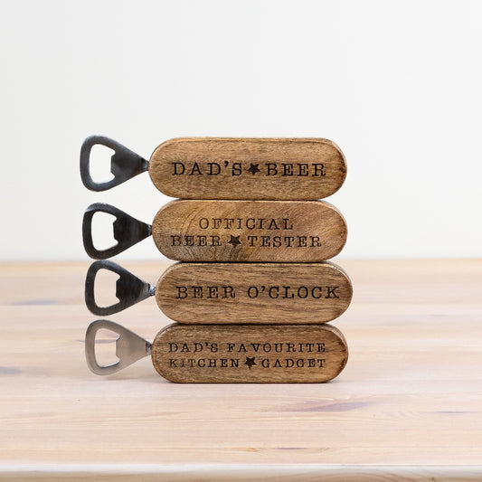 Dads Beer Bottle Openers - 4 designs
