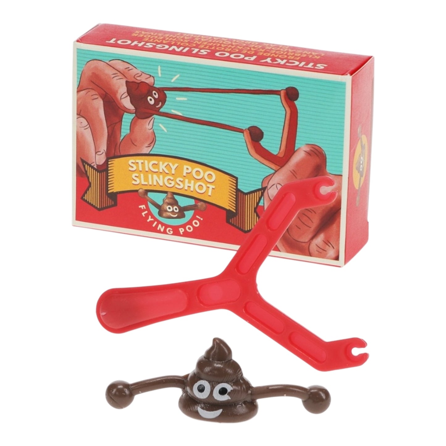 Sticky Poo Slingshot