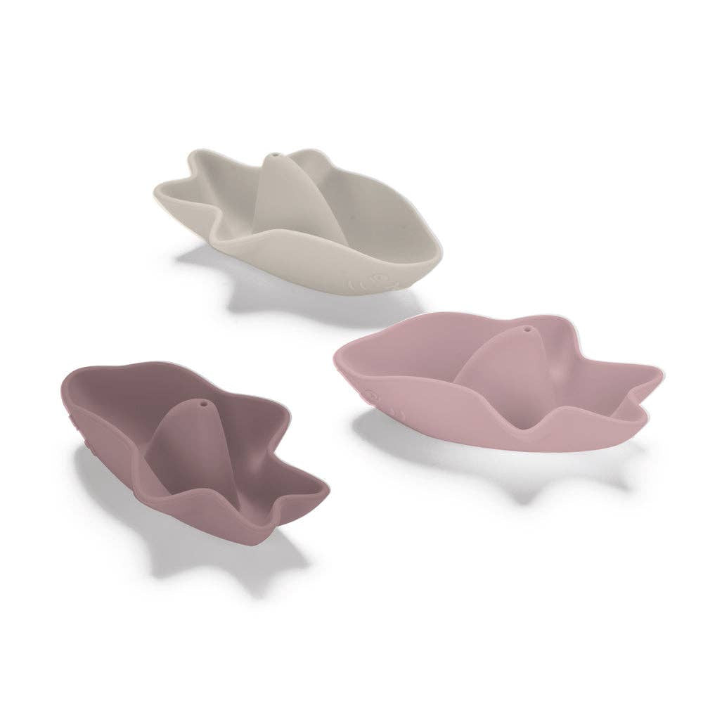Shark Boats Bath Toys - Pink