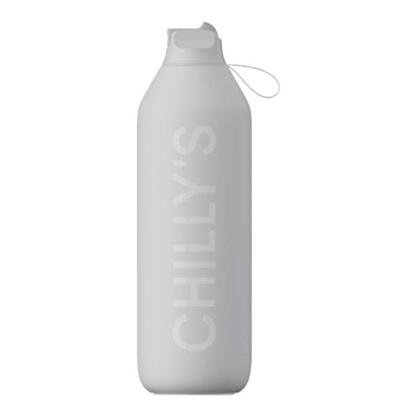 Chilly’s Bottle 1L - Series 2 Flip Bottle Granite Grey