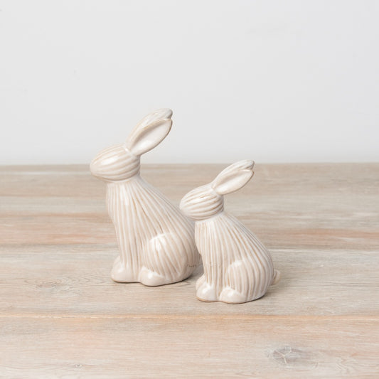 Natural Ribbed Bunny