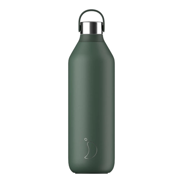 Chilly’s Water Bottle 1000ml - Series 2 Pine Green