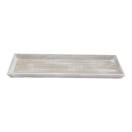 Antique White Tray 60cm