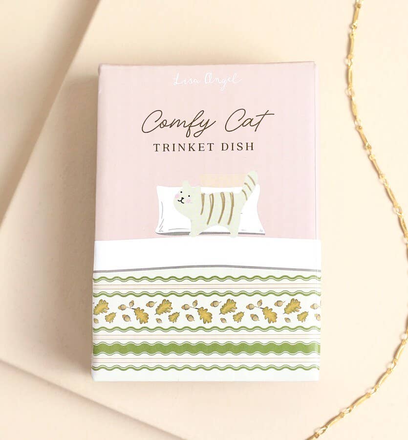 Ceramic ‘They Steal Your Bed Cat’ Trinket Dish