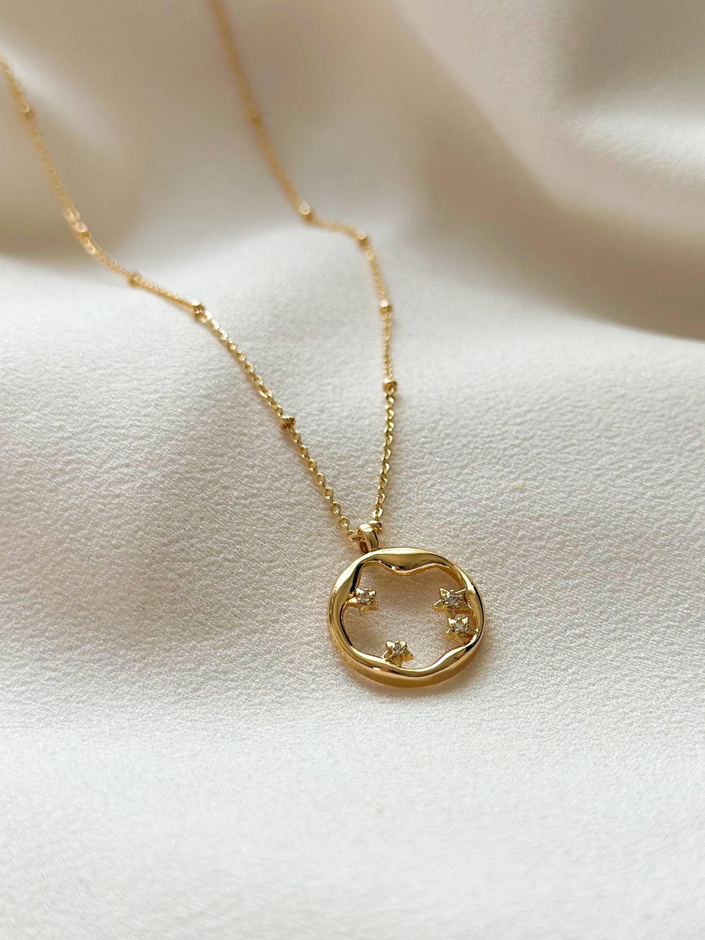 18k Gold Plated Celestial Necklace - EG2