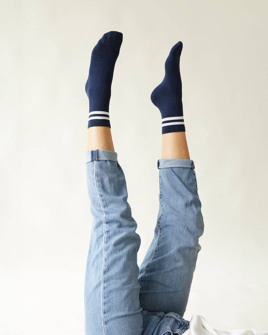 Bamboo Ankle Sock | Navy