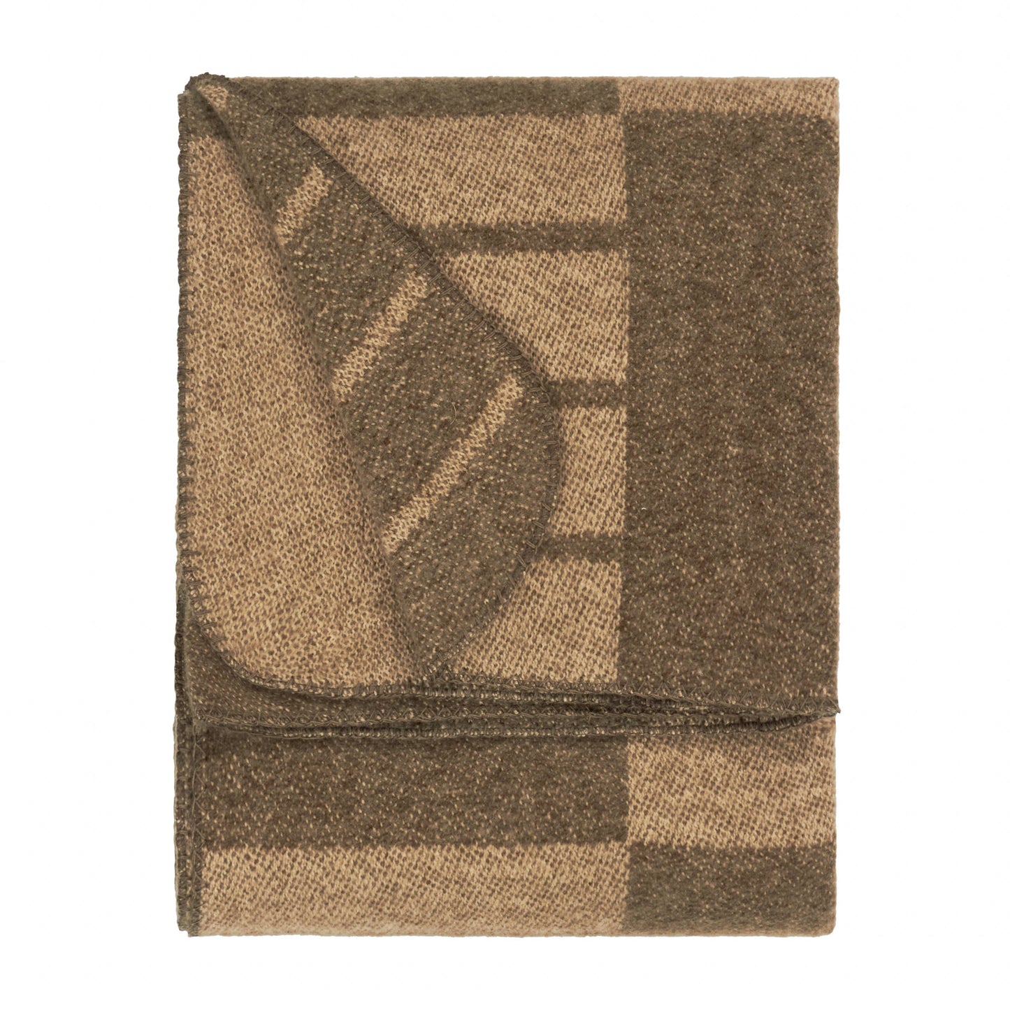 Harlech Woven Reversible Brown Throw 130 x 180cm