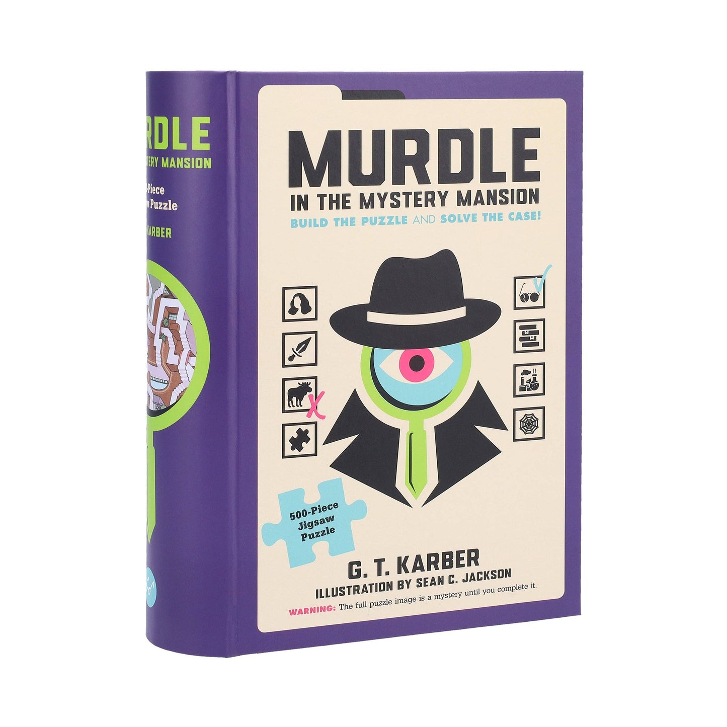 Murdle in the Mystery Mansion 500-Piece Jigsaw Puzzle (Jigsaw Products)