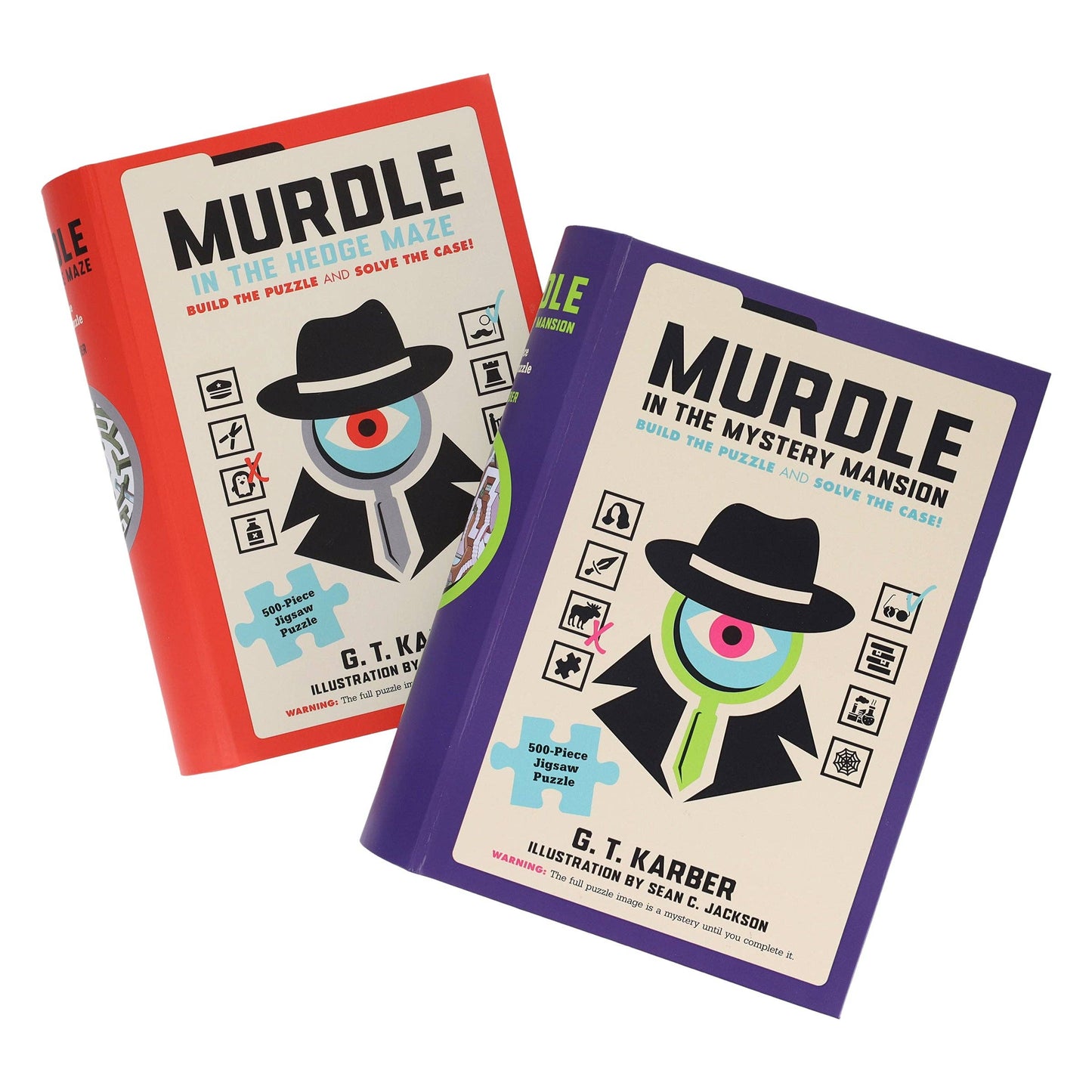 Murdle in the Mystery Mansion 500-Piece Jigsaw Puzzle (Jigsaw Products)