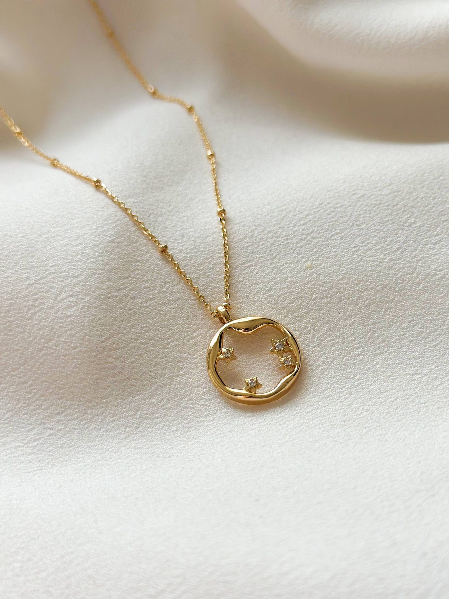 18k Gold Plated Celestial Necklace - EG2