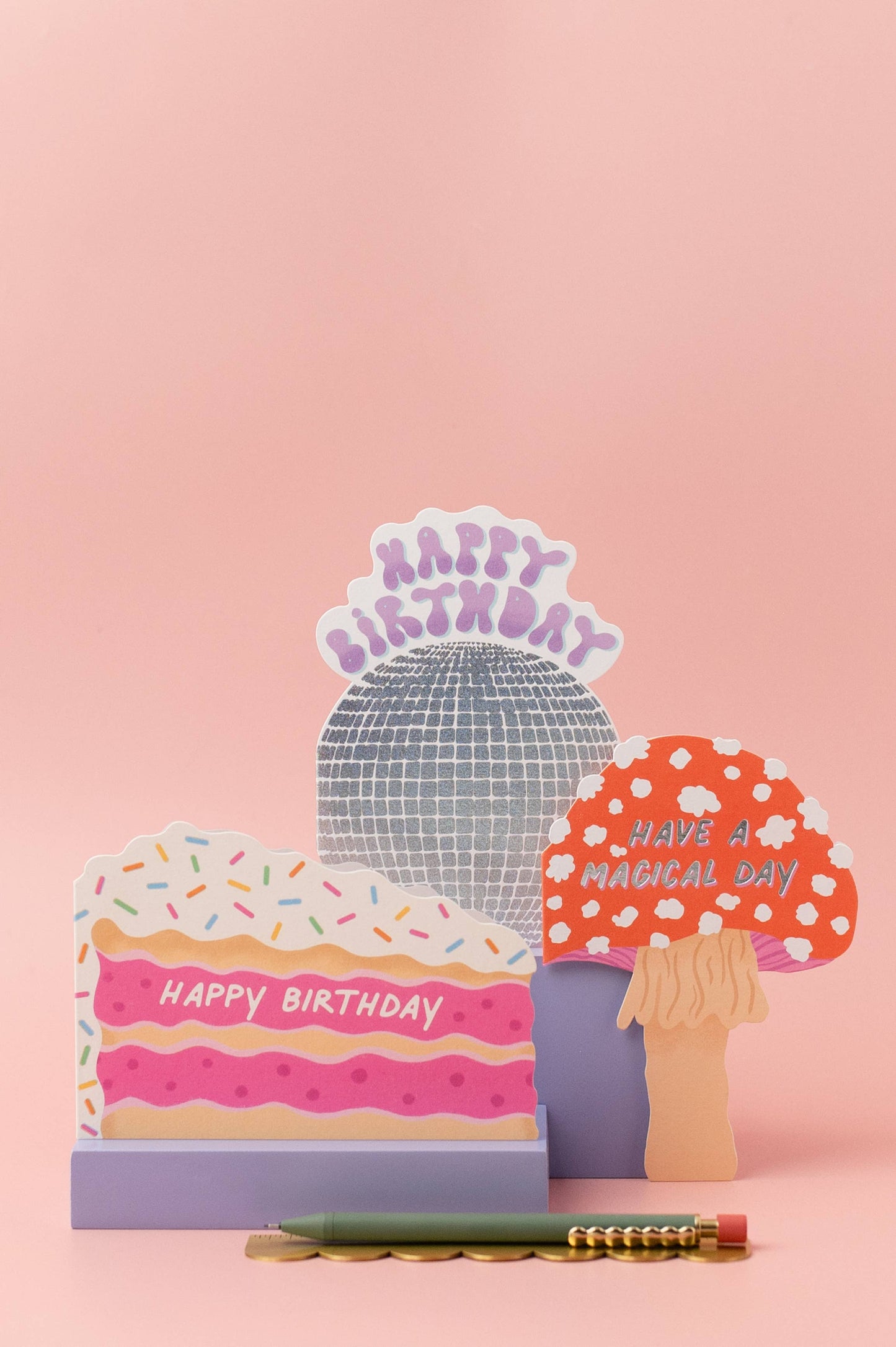 Mushroom Birthday Card