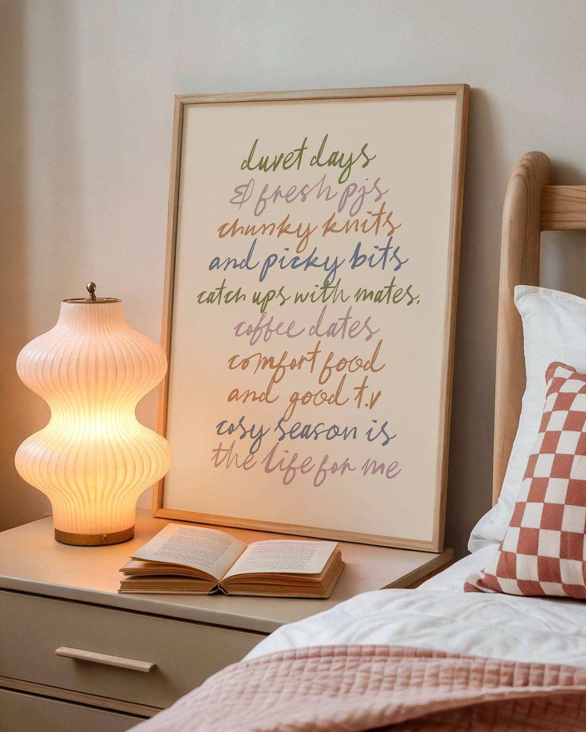 Autumn Manifesto Print: A4