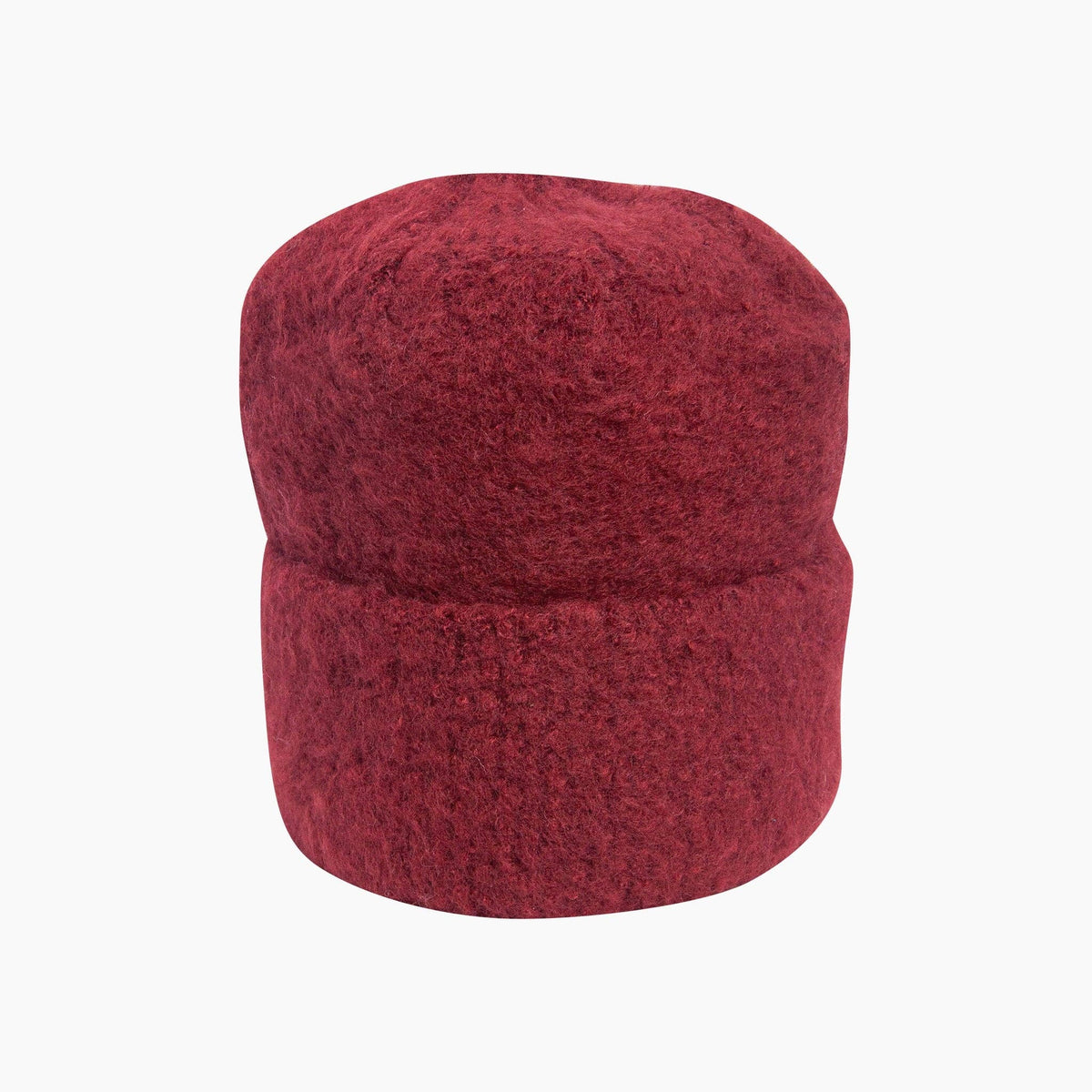 Textured Beanie Hat in Berry/Pink: One Size
