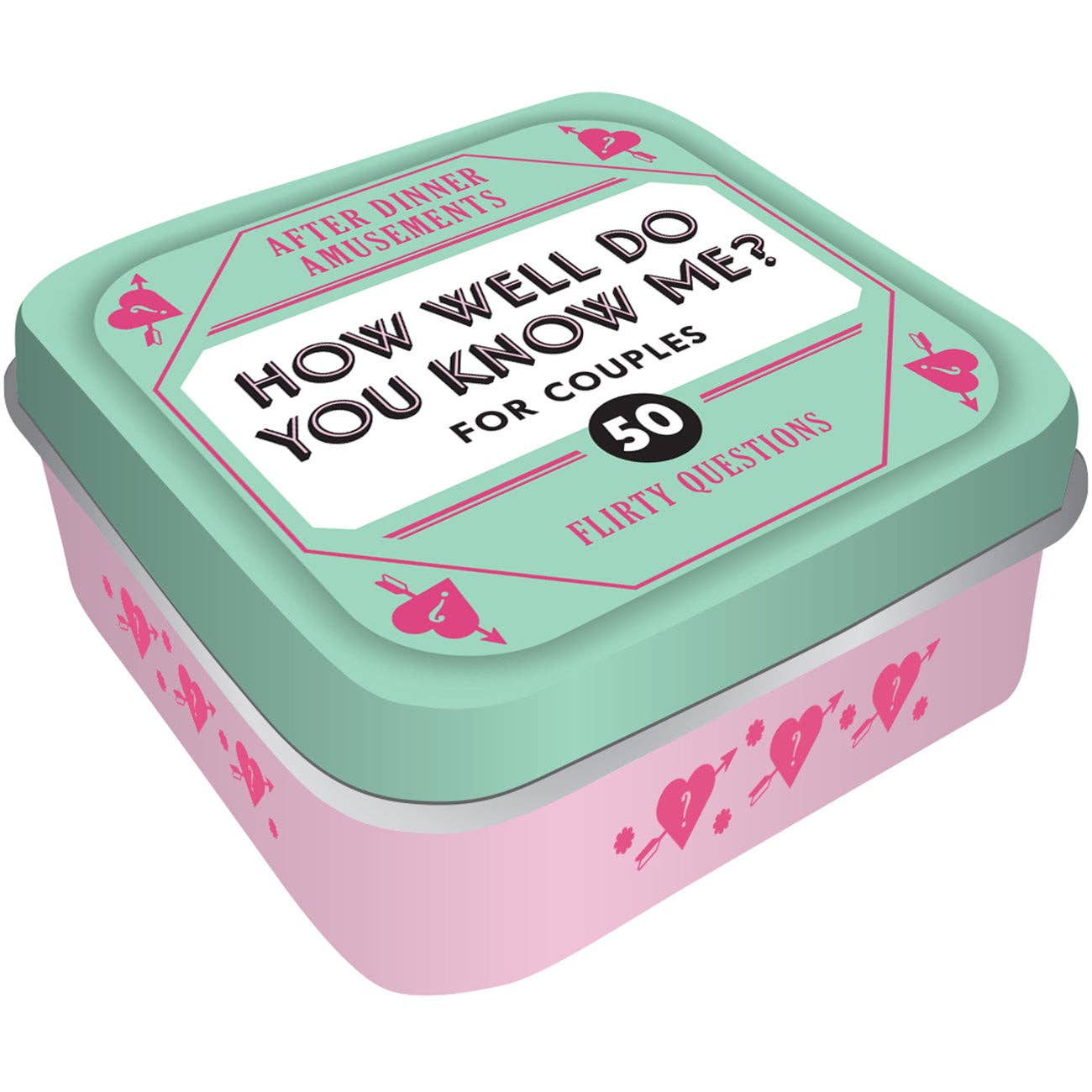 After Dinner Amusements: How Well Do You Know Me? For Couples - 50 Flirty Questions Game