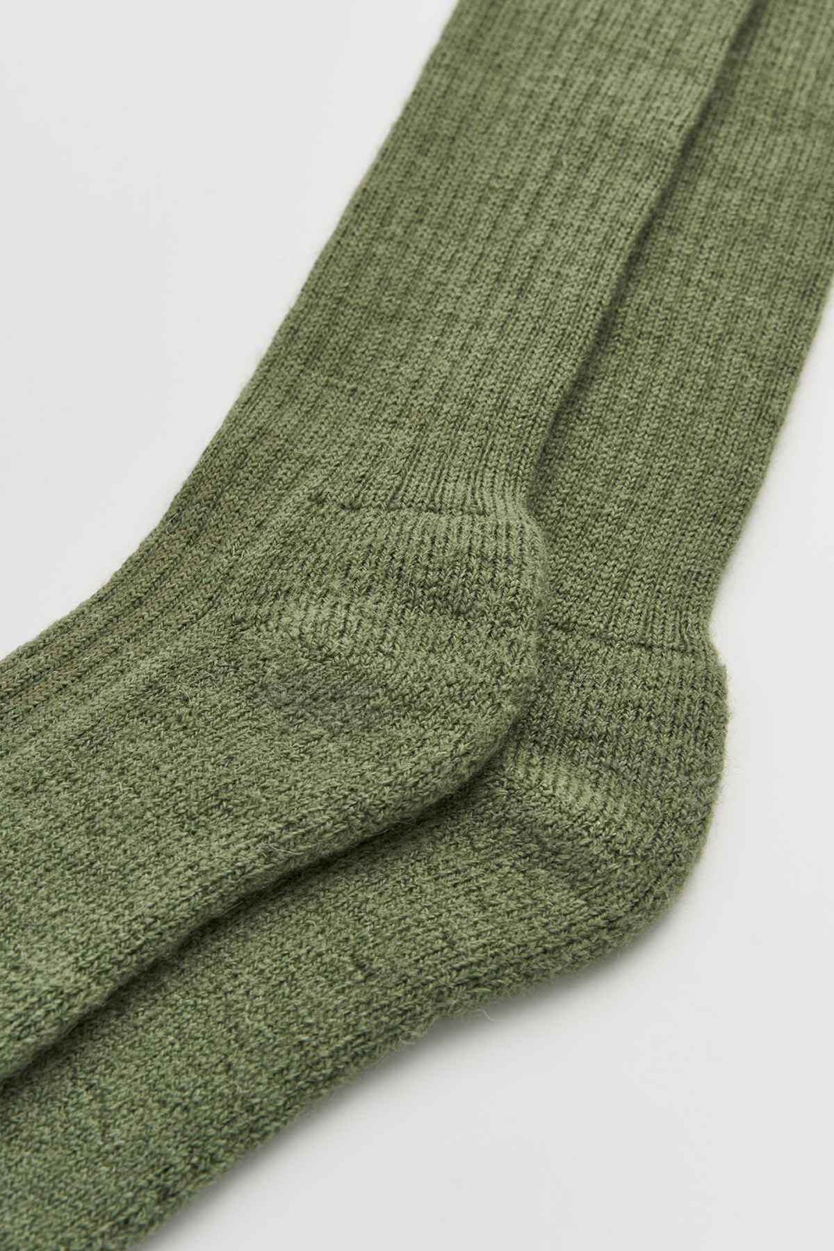 Glen Green Wool Knee High Socks: Glen Green / Small (UK 4-7)