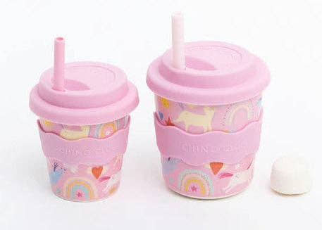 Unicorn Babychino Cup 4oz (Straws Sold Separately)