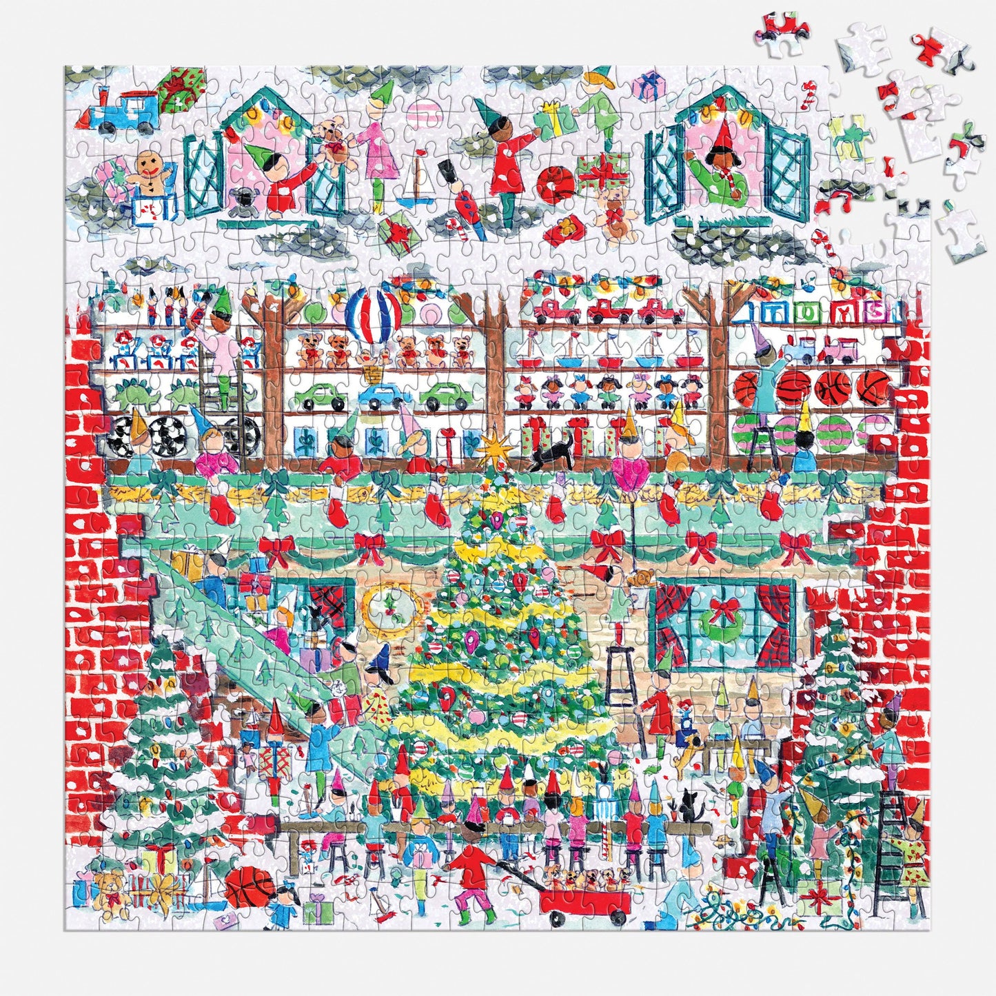 Michael Storrings Toy Workshop 500 Piece Foil Puzzle