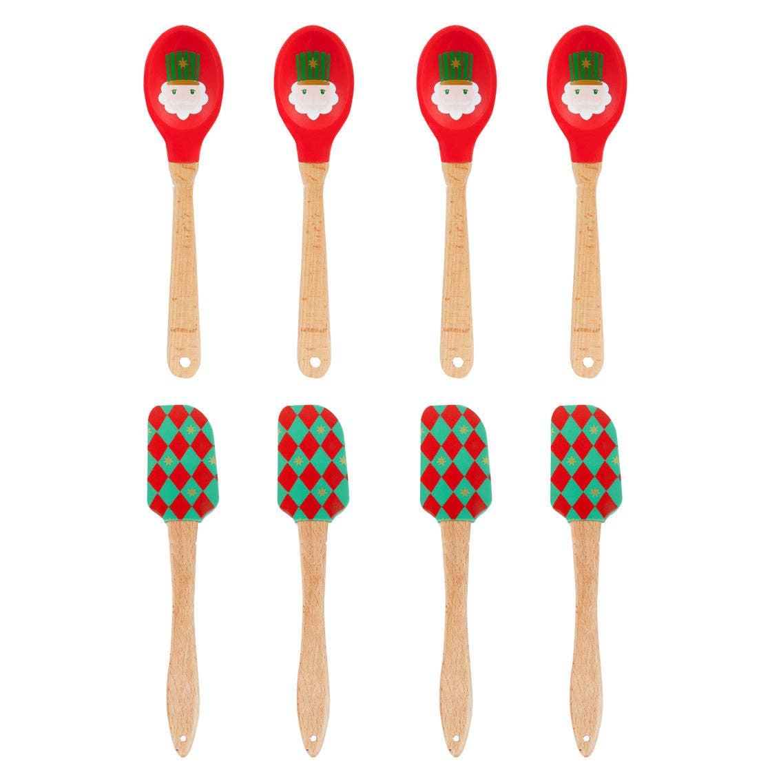 Nutcracker Silicone Kitchen Utensils - 2 designs