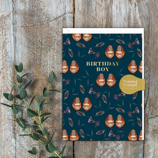 Birthday Boy Card (Cello-Free)