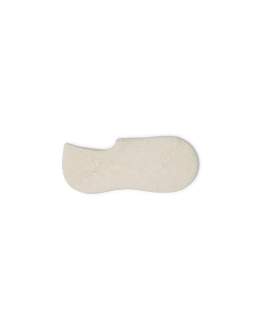 Cosy Cashmere No Show Sock | Ivory