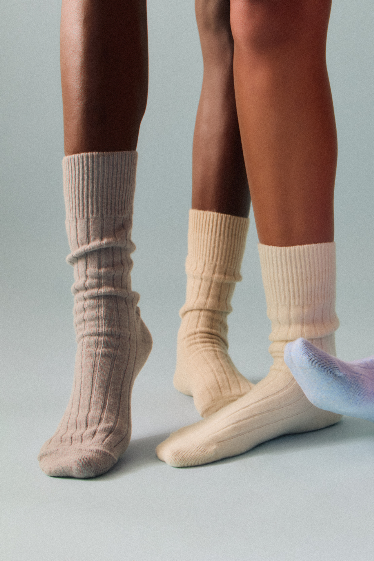 Correct Grey Merino Bed Socks - UK 4-8