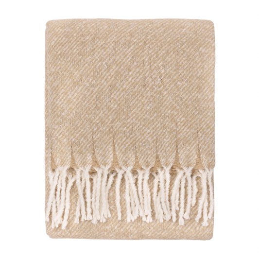 Isla Woven Tasselled Natural 130 x 180cm
