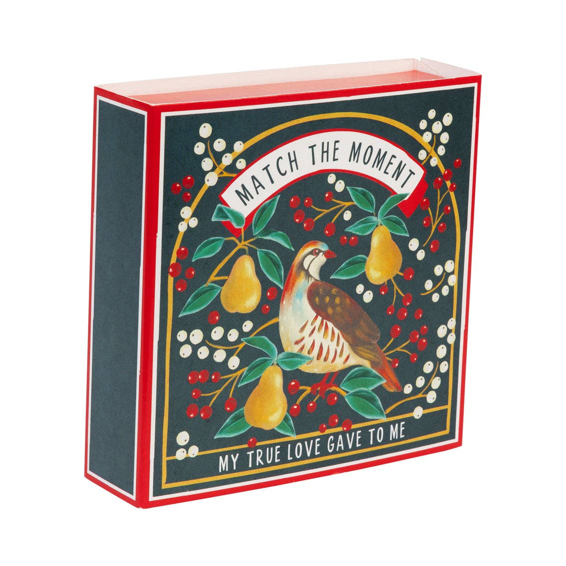 Partridge & Pear Christmas Matches - 120 Matches