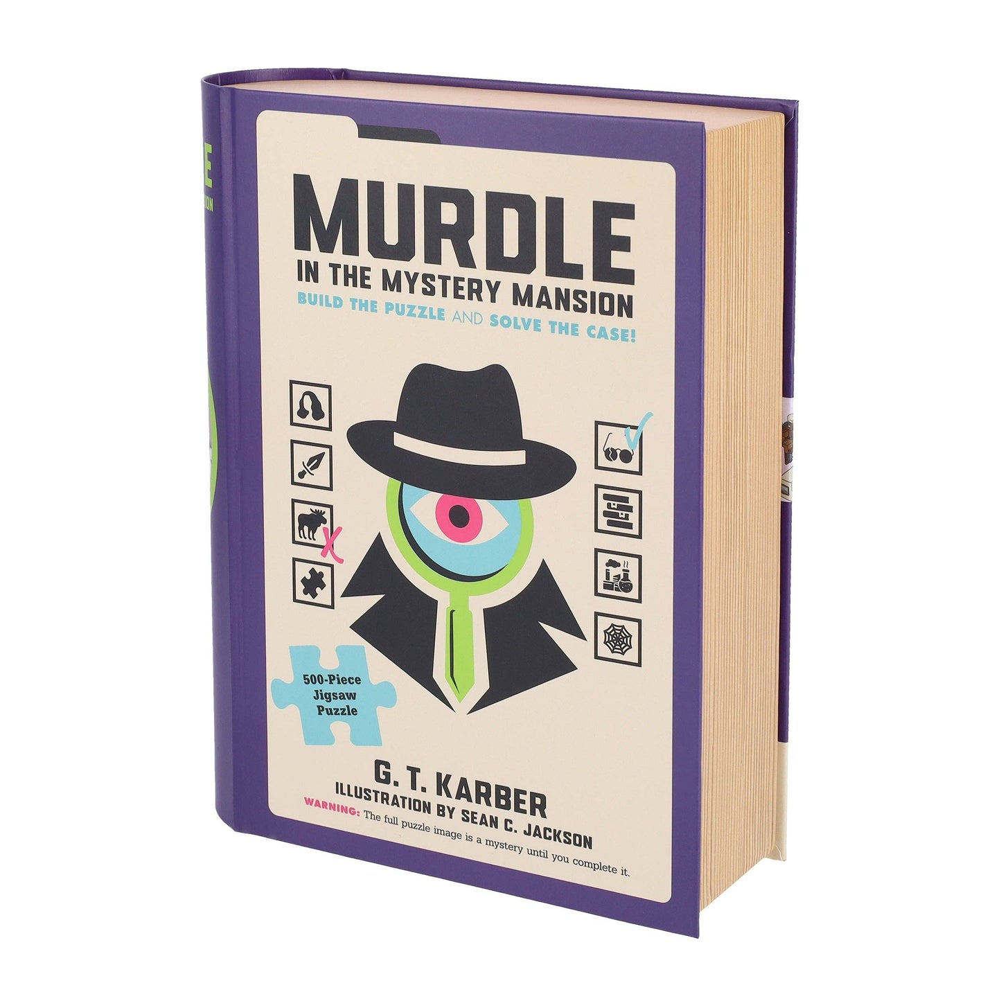 Murdle in the Mystery Mansion 500-Piece Jigsaw Puzzle (Jigsaw Products)