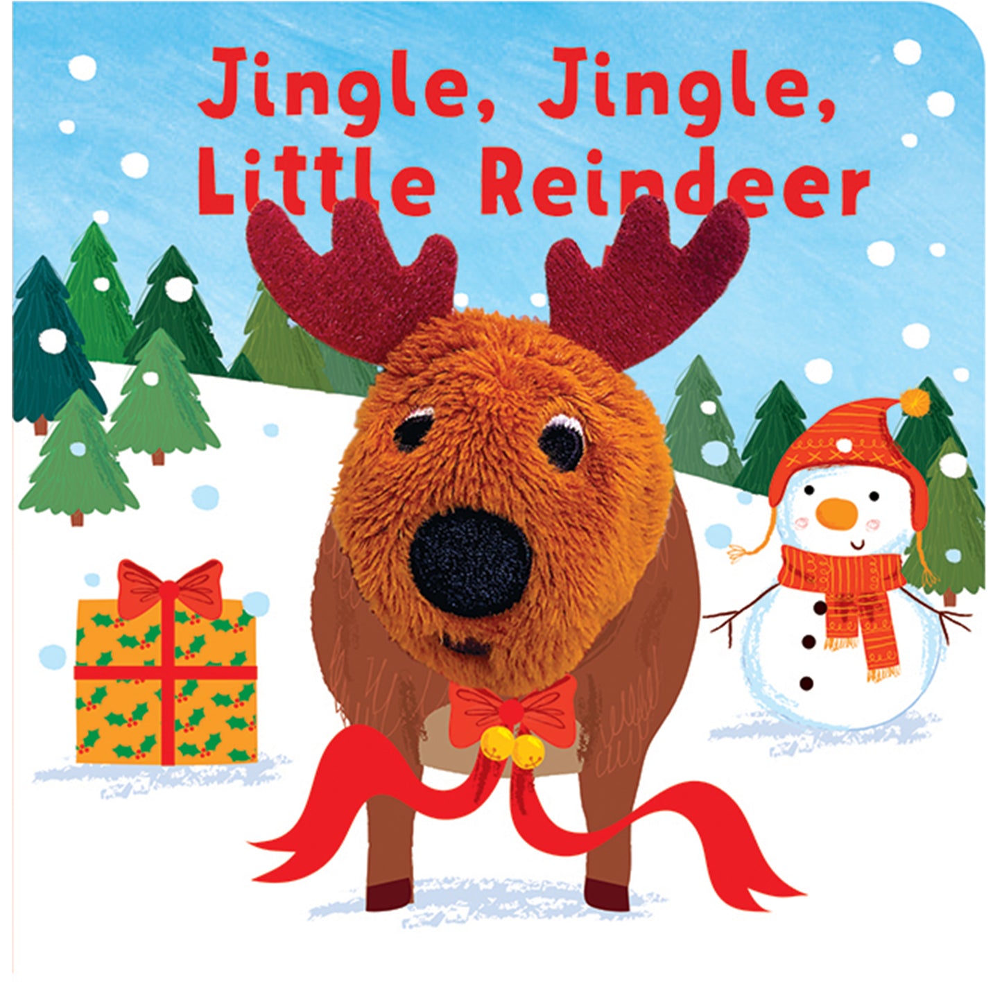 Jingle Little Reindeer! Chunky Finger Puppet Book