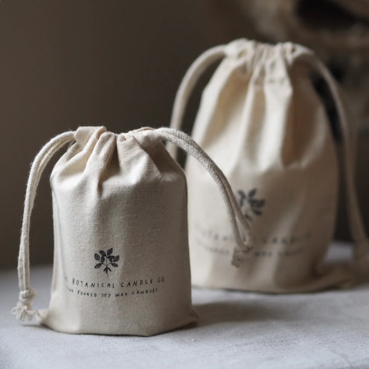 Cotton Candle Gift/Travel Pouch