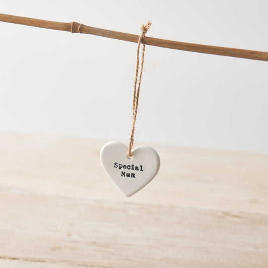 Special Mum Hanging Heart