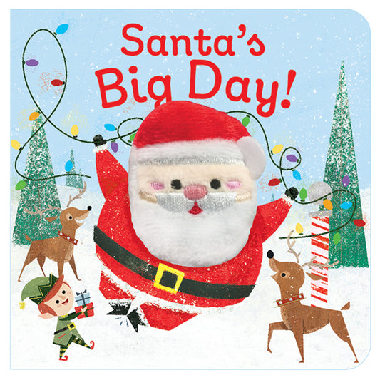 Santa's Big Day! Chunky Finger Puppet Book