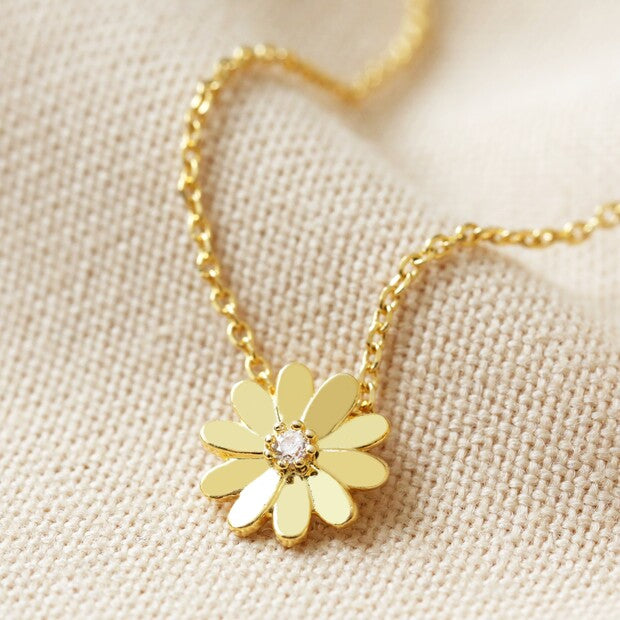 Daisy Charm Necklace
