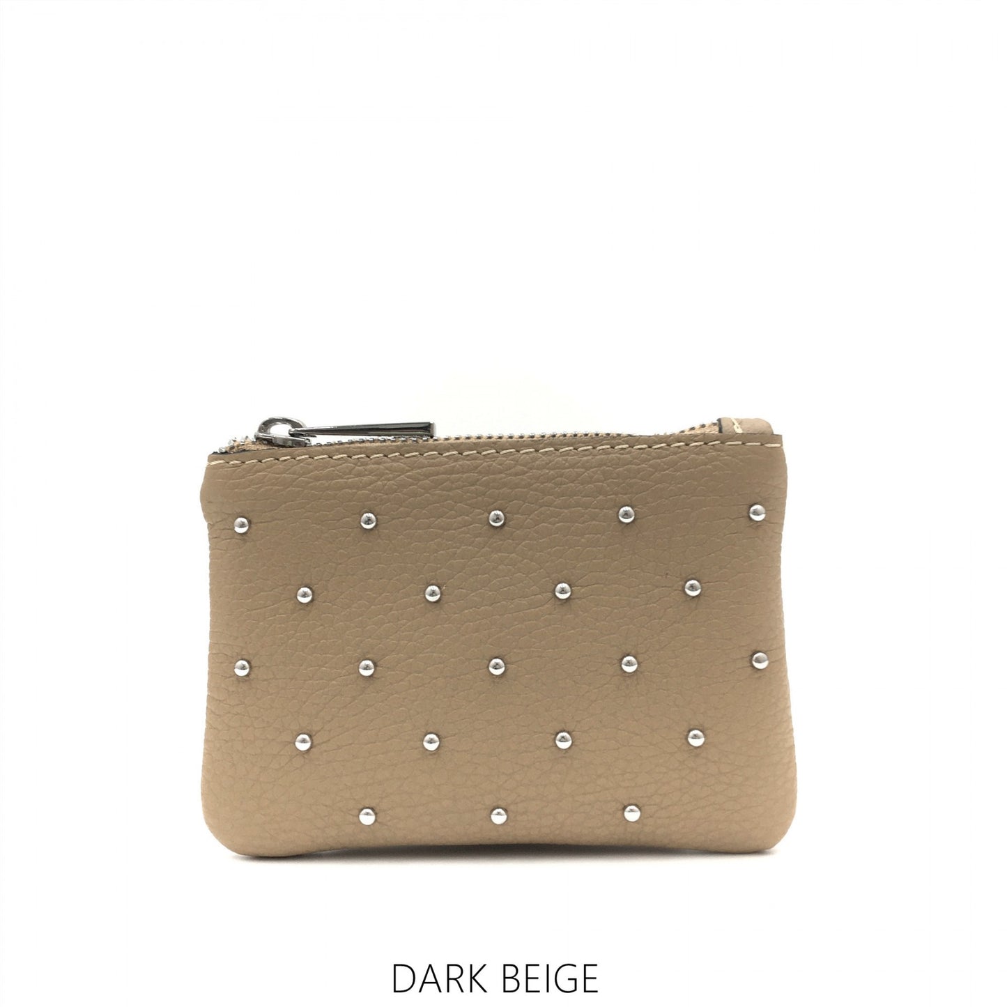 Leather Purse With Studs - Various colours