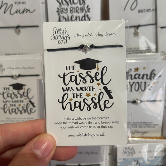 Wish String Bracelet - The Tassel Was Worth The Hassle
