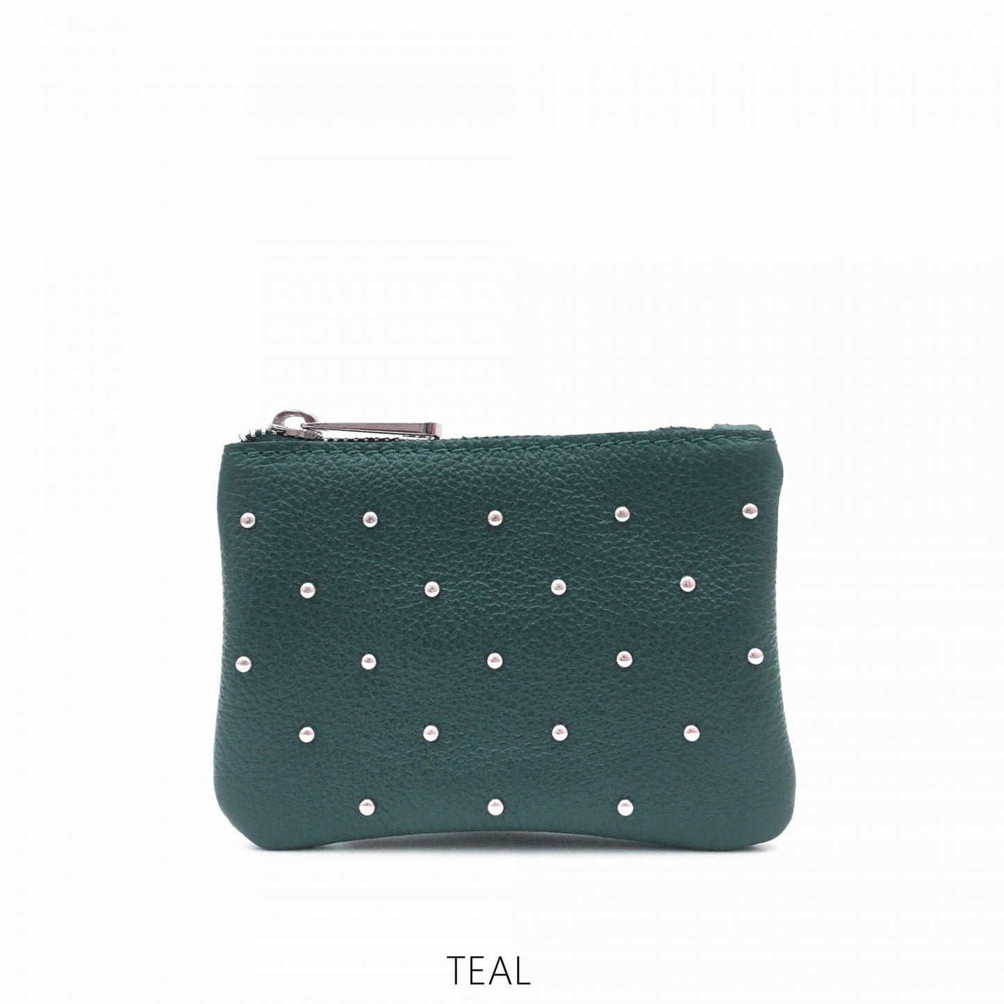 Leather Purse With Studs - Various colours